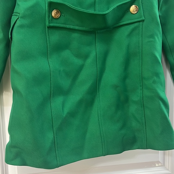 Women Zara Apple Green Buttoned Coat Size XS - Picture 16 of 16